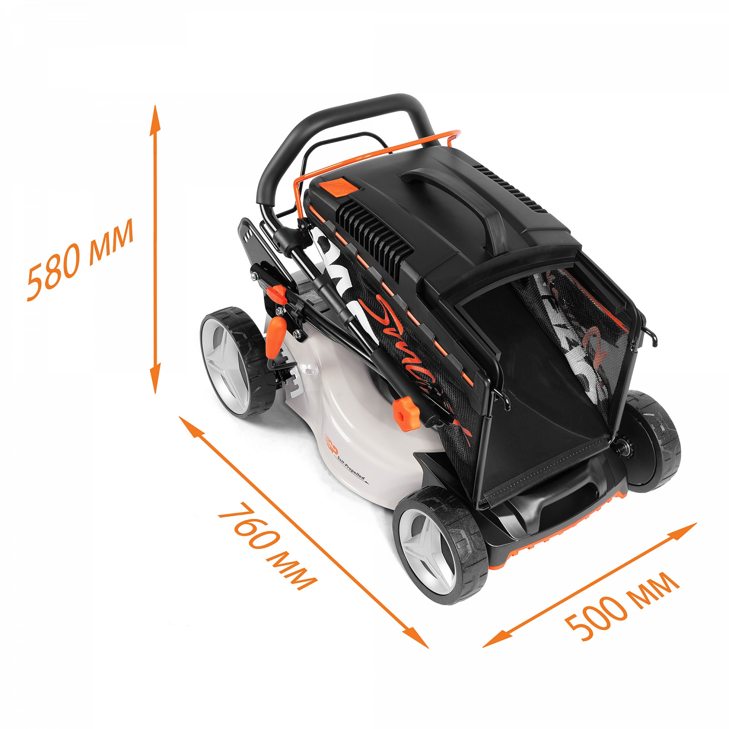 Газонокосилка аккумуляторная самоходная DAEWOO DLM 4240 Li-S