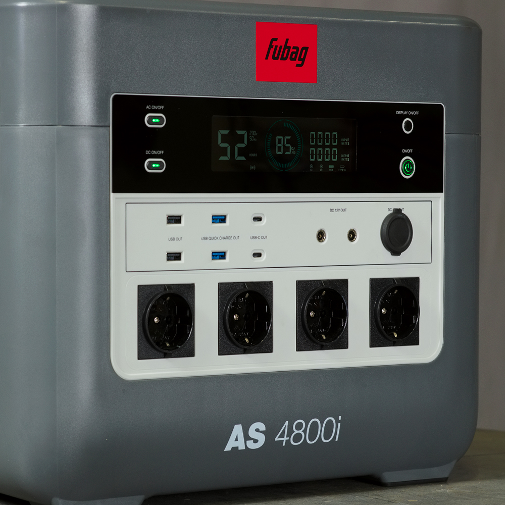 Портативная электростанция FUBAG AS 4800i (аккумулятор LiFePO4)