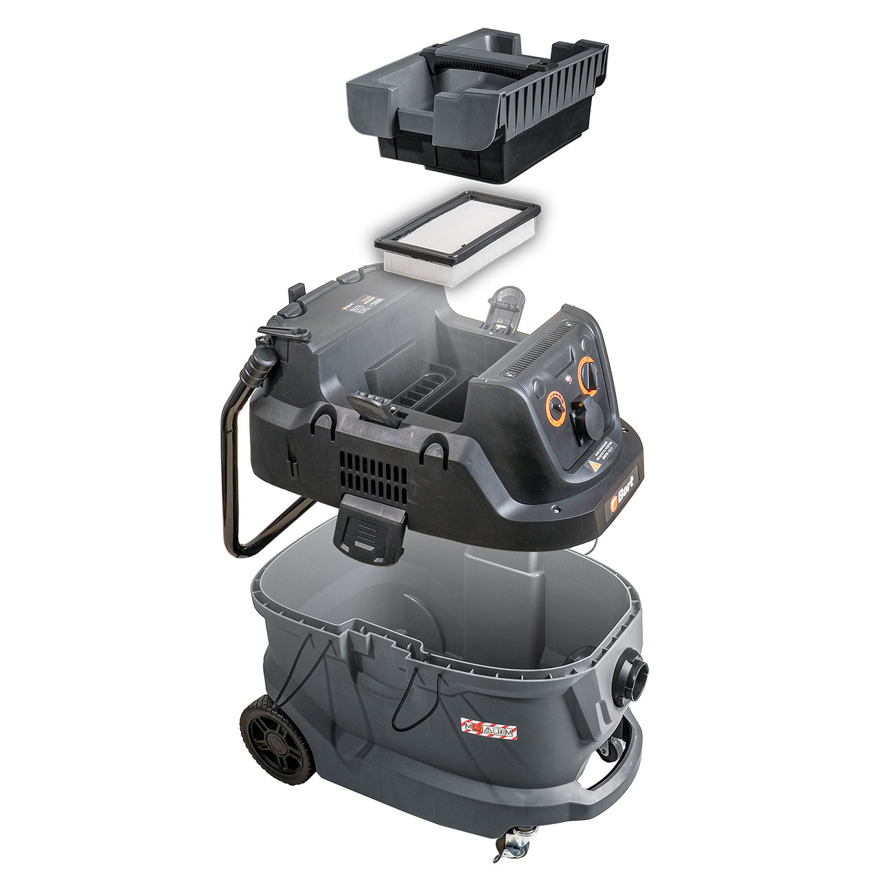 Пылесос строительный Bort BAX-600E