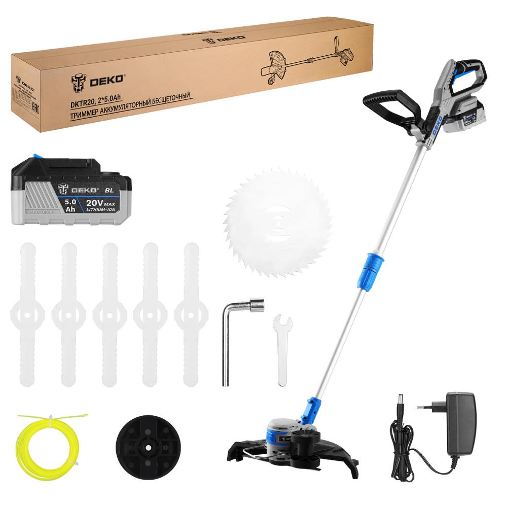 Триммер аккумуляторный DEKO DKTR20 063-4408-1