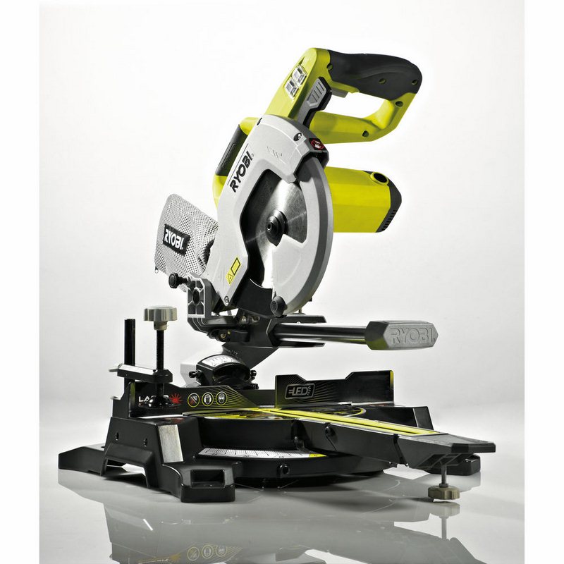 Пила торцовочная RYOBI EMS216L