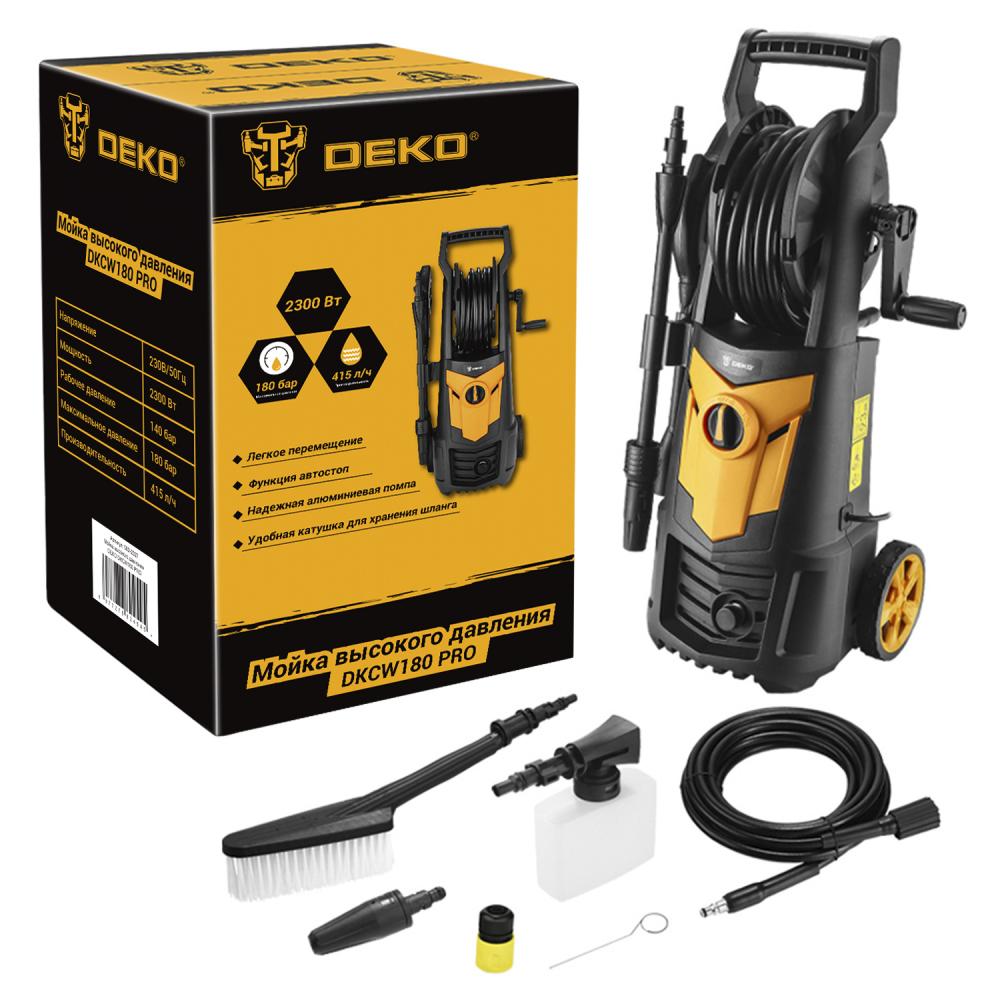 Мойка высокого давления DEKO DKCW180 PRO