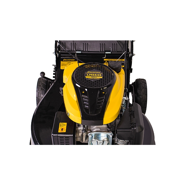 Газонокосилка бензин. Champion LM5645, 4,4 кВт.,привод 560 мм., 75л., 25-80 мм.,1 рычаг/8, 3 в1