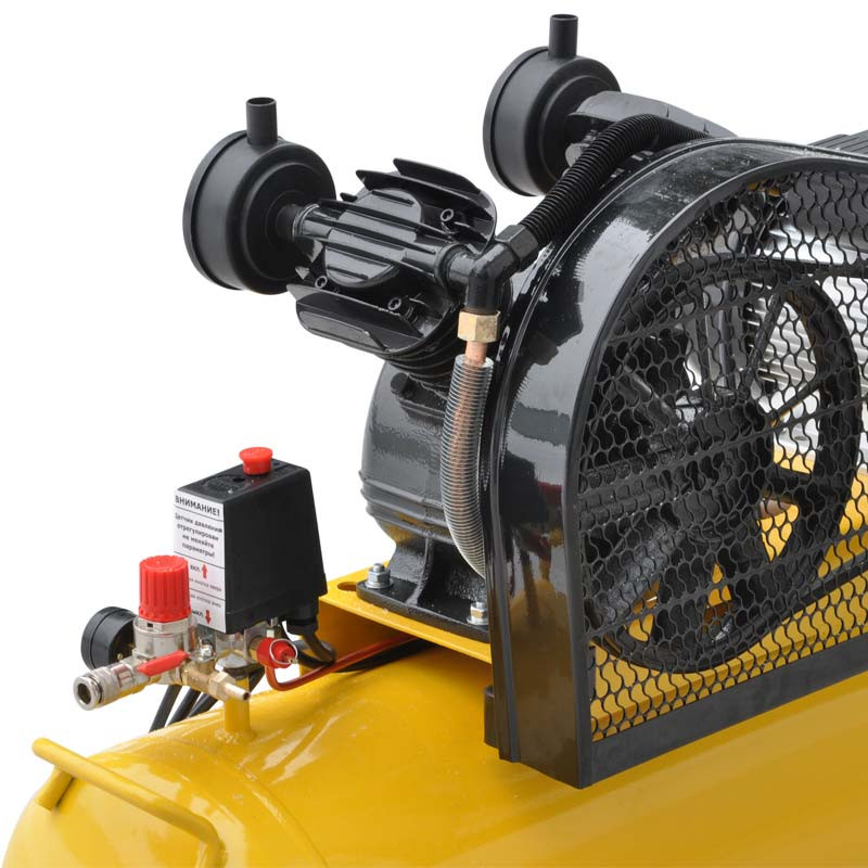 Воздушный компрессор SKIPER IBL2070A (до 380 л/мин, 8 атм, 70 л, 230 В, 2.2 кВт)
