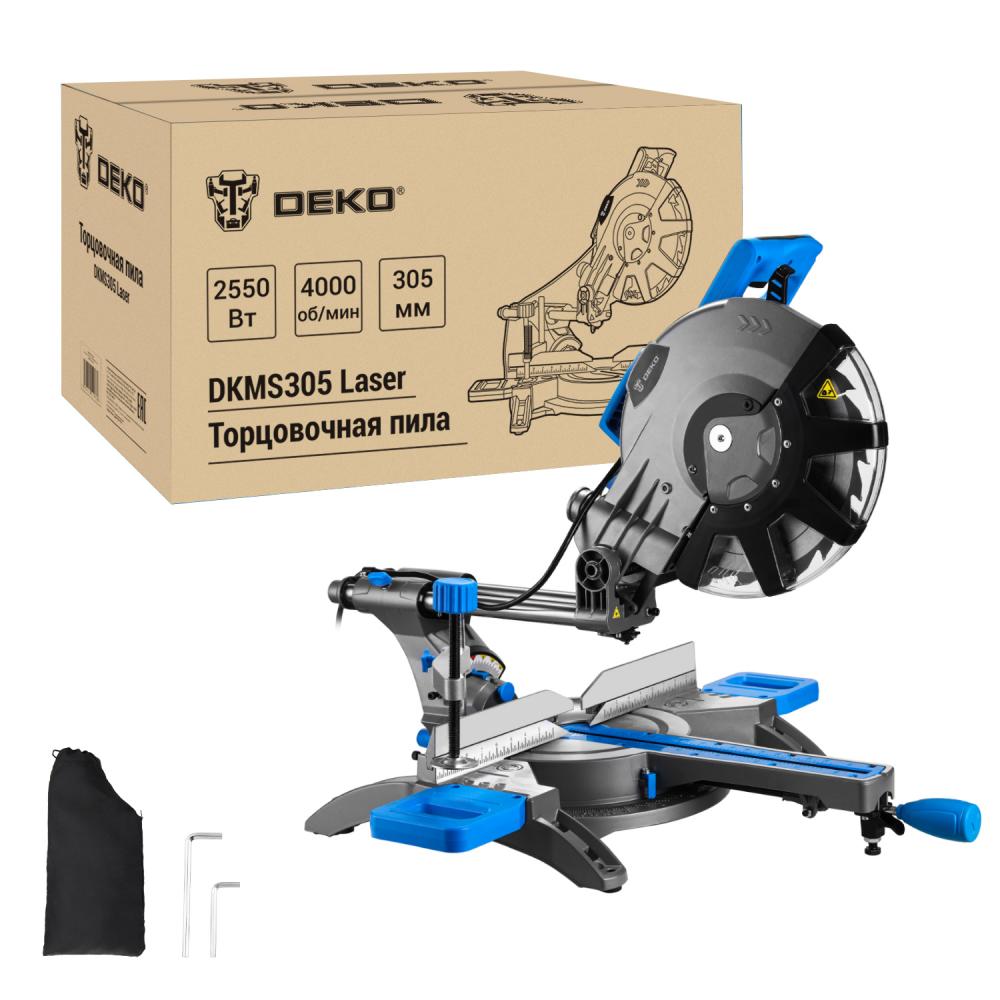 Торцовочная пила DEKO DKMS305 Laser