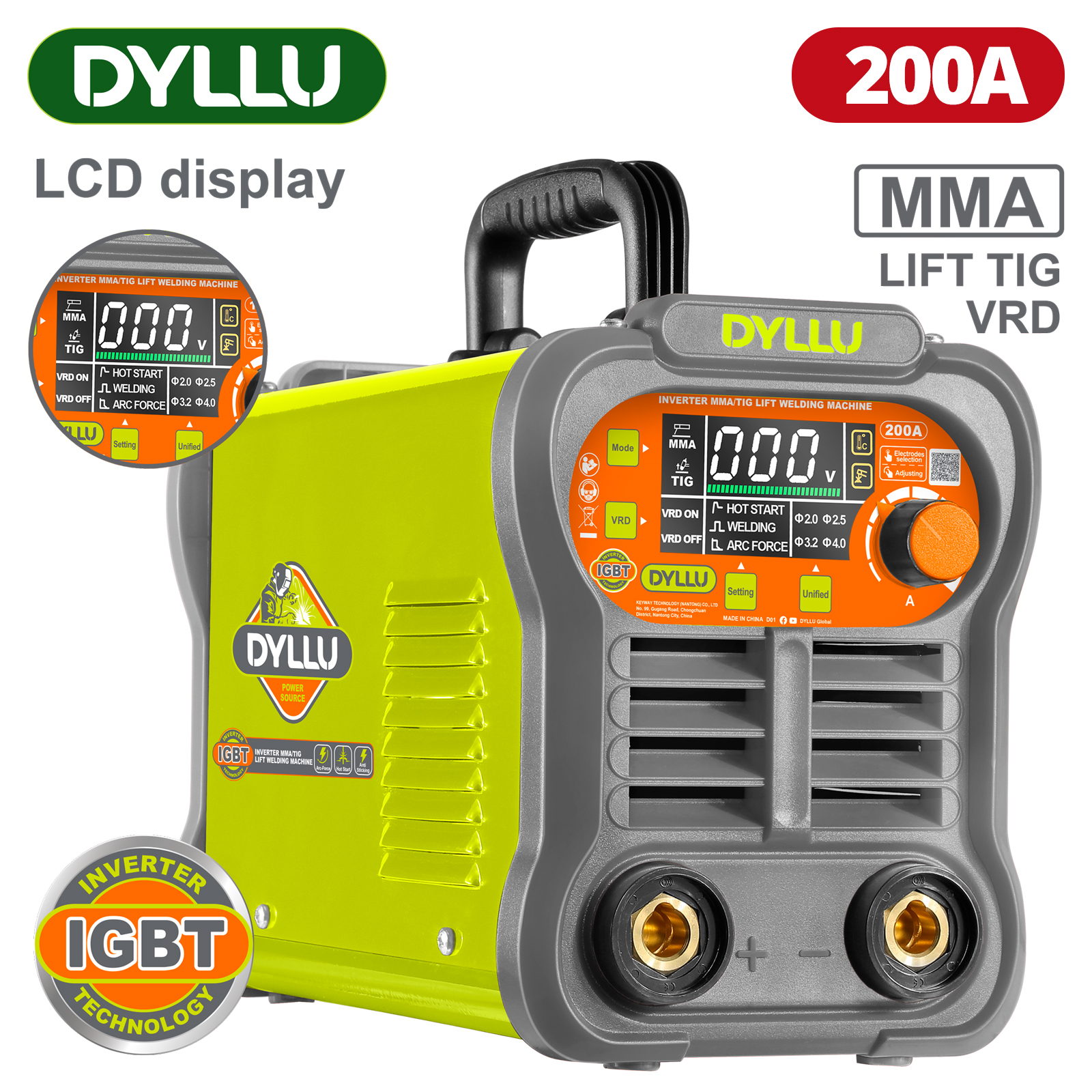 Инвертор сварочный DYLLU DTWD320011