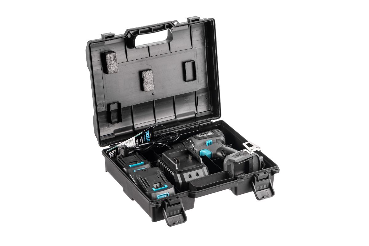 Дрель-шуруповерт аккумуляторная TESLA TCD18BL