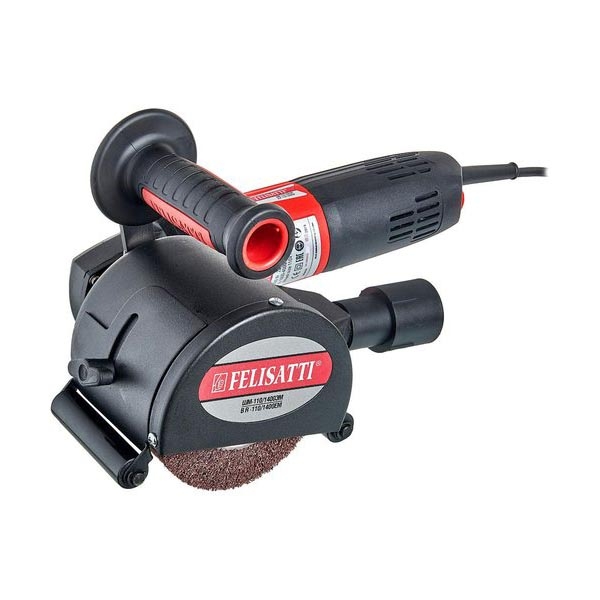 Машина щёточная шлифовальная FELISATTI FT8880, 110/1400,400 Вт, 1000-3600 об/мин, (кожух закрытого типа)