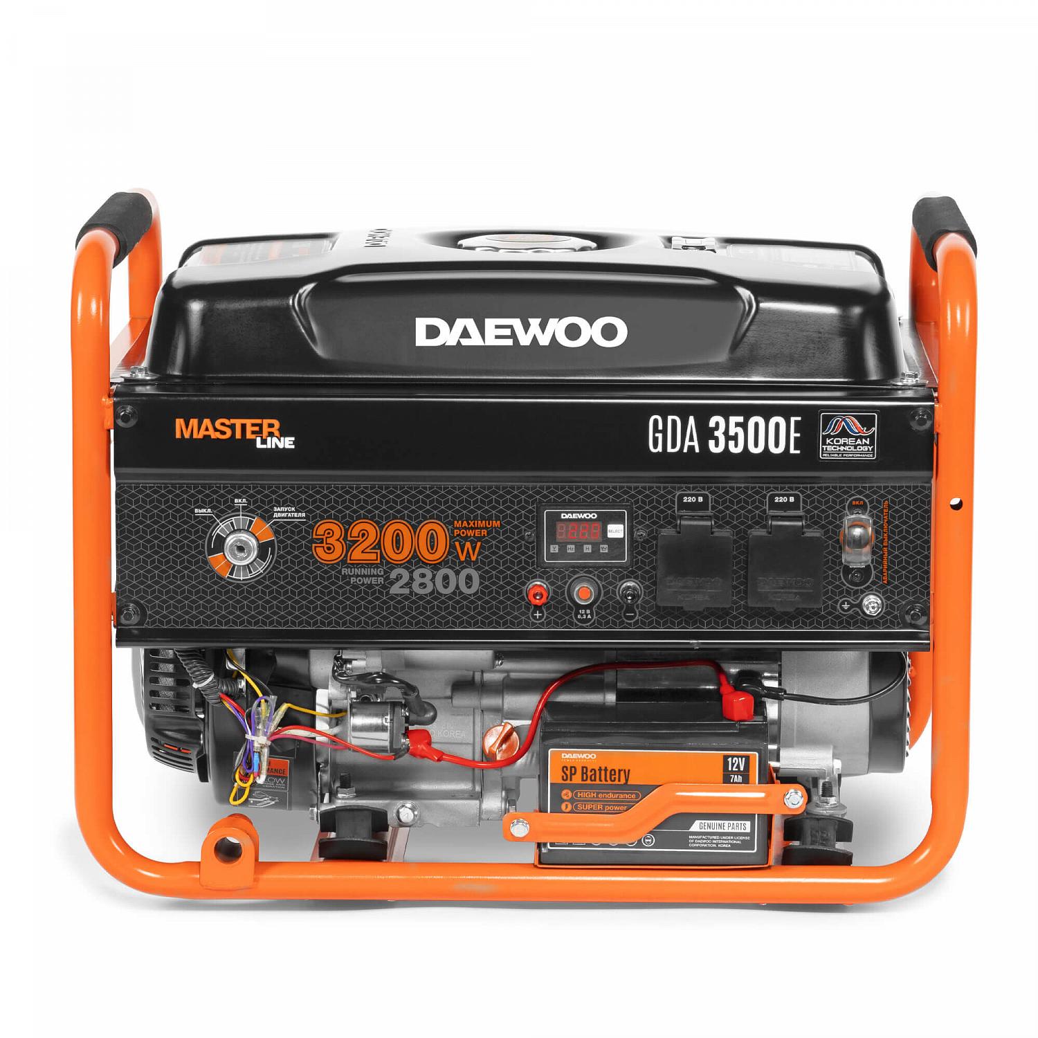 Генератор бензиновый DAEWOO GDA 3500E