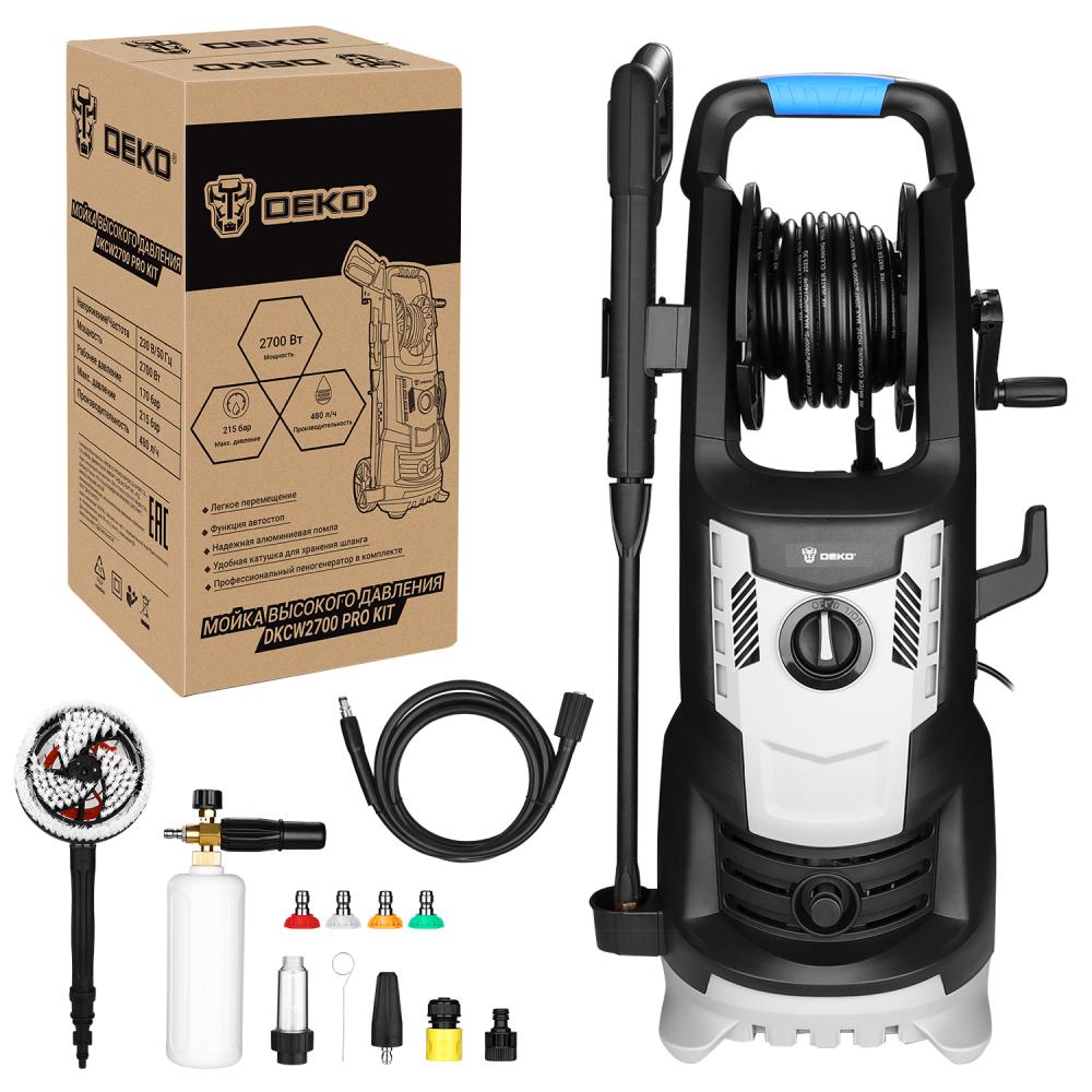 Мойка высокого давления DEKO DKCW2700 PRO KIT