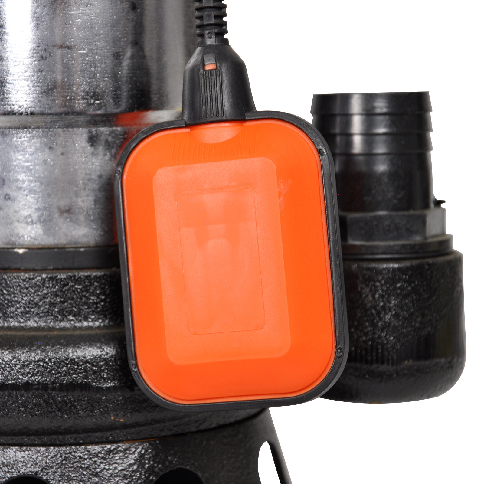 Насос дренажно-фекальный Skiper WQ8-1.5C (1500 Вт, 250 л/мин, хром, попл.выкл)