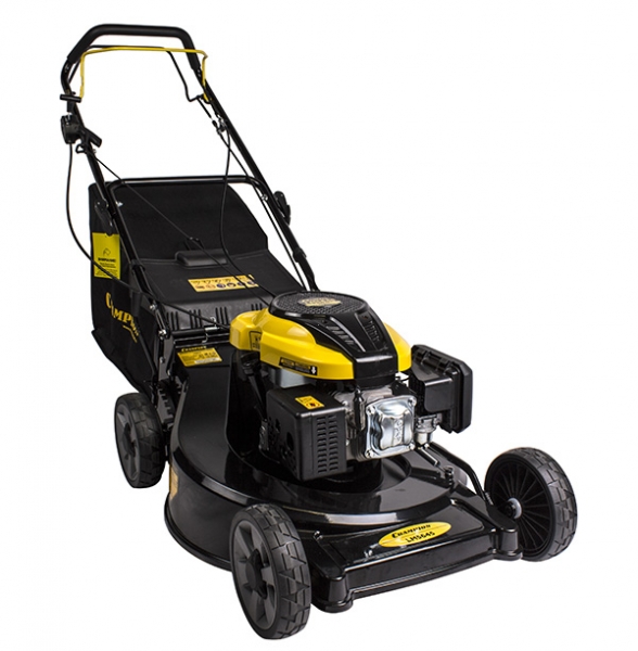 Газонокосилка бензин. Champion LM5645, 4,4 кВт.,привод 560 мм., 75л., 25-80 мм.,1 рычаг/8, 3 в1