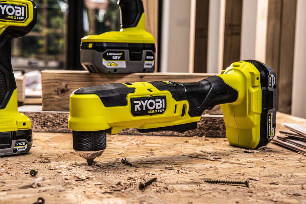 ONE + / Угловая дрель-шуруповерт RYOBI HP RAD18C-0 (без батареи)