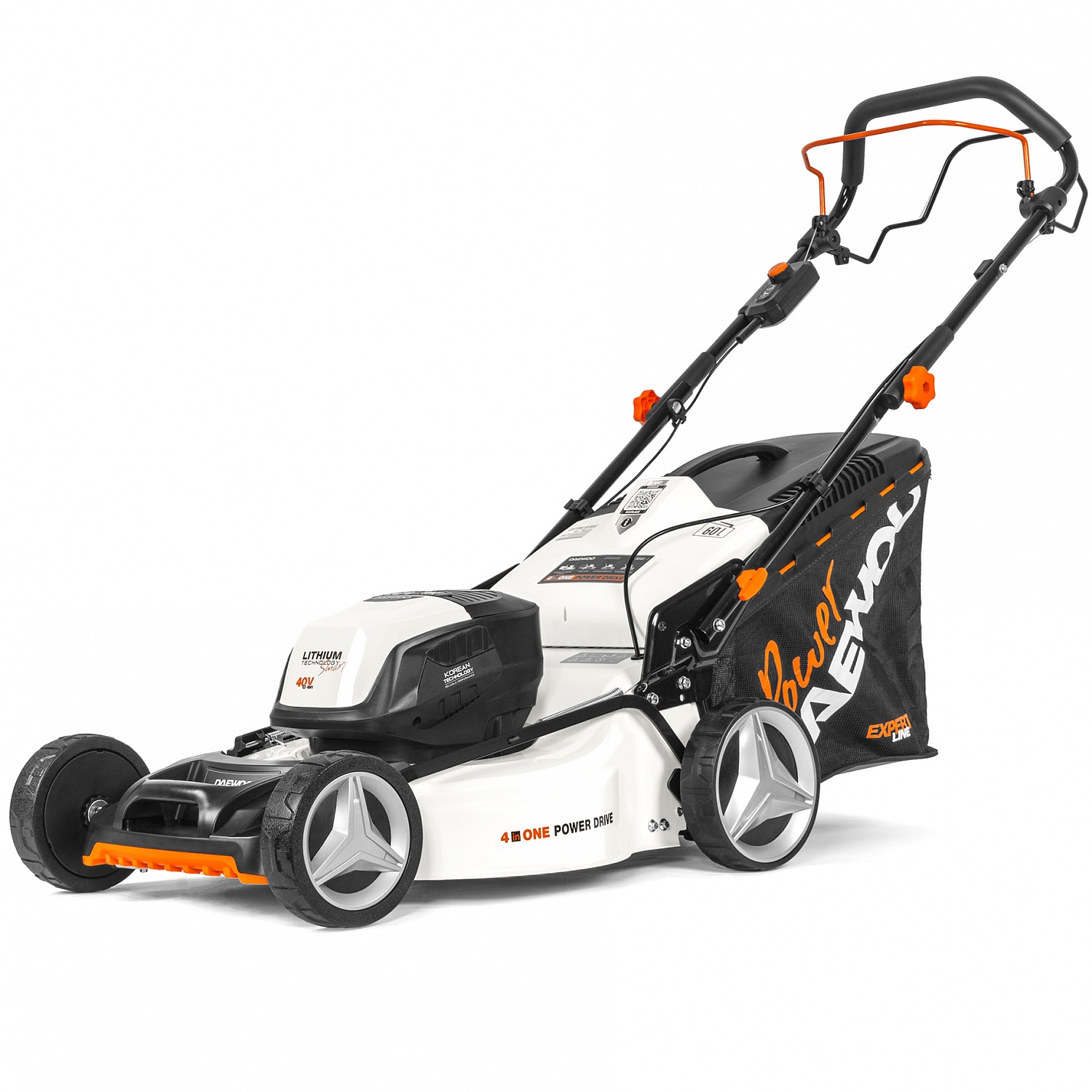 Газонокосилка аккумуляторная самоходная DAEWOO DLM 5040 Li-S