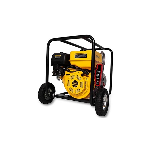 Водяной насос Champion GP100E, 1600 л/м, 9 лс. 8/26, эл.стартер, колеса