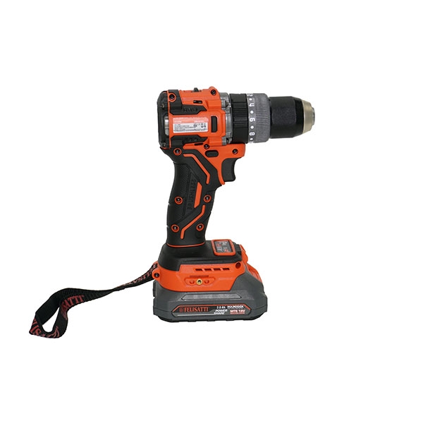 Аккумуляторная ударная дрель-шуруповерт Felisatti FT10888, 18 В, 0-7200/0-30000 уд/мин, 65 Нм, 2 аккум., 2,0 Ач, кейс, М-серия