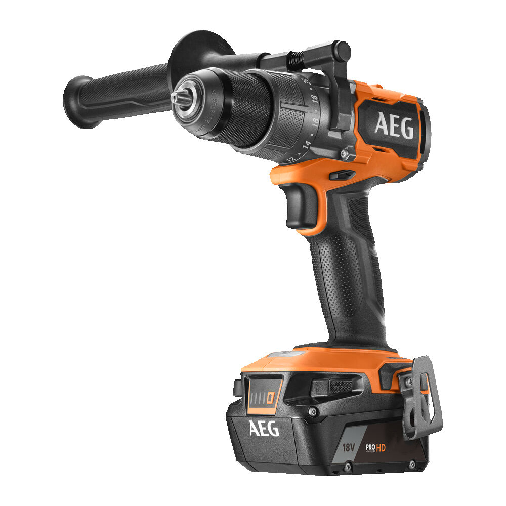 Дрель-шуруповерт ударная аккумуляторная бесщеточная AEG BSB18C3BL-X02C