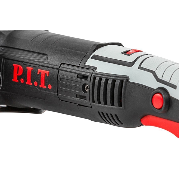 Щёточная шлифмашинка P.I.T. PWP120-C, 220В/50 Гц, 1400 Вт, 700-4200 об/мин, щётка 120х100 мм
