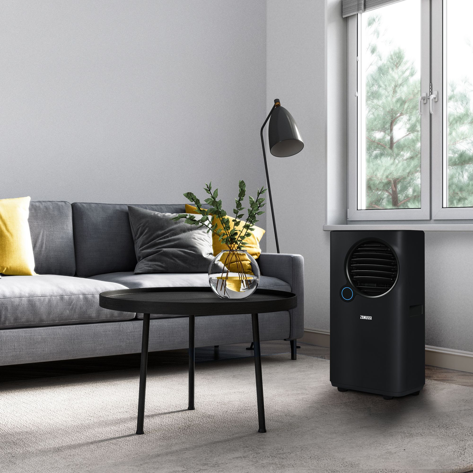 Кондиционер мобильный Zanussi Eclipse ZACM-07 UPB/N6 Black