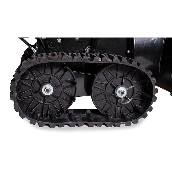 Снегоотбрасыватель Champion STT1171E, 12 л.с., 70см, 6F/2R гусеницы, бак 5,5 л., эл.стартер, фара, обогрев зимн.дв.