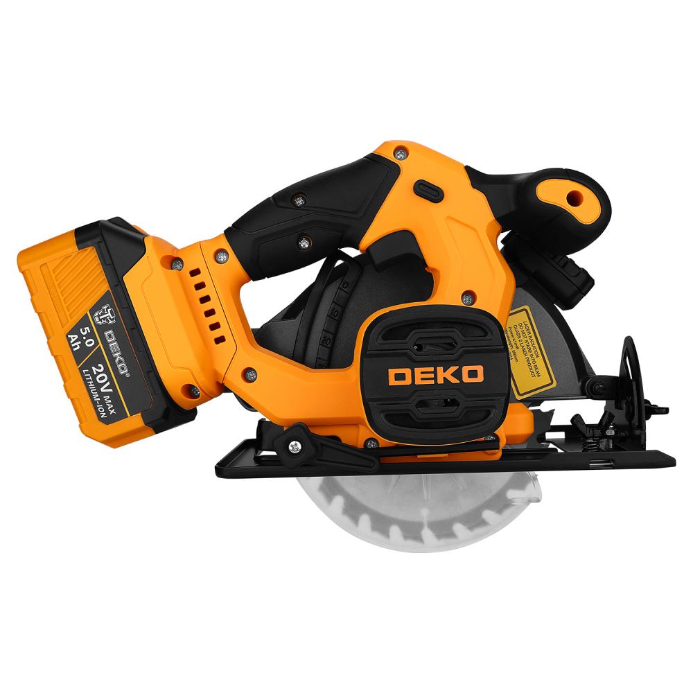 Пила циркулярная аккумуляторная DEKO CSDU20