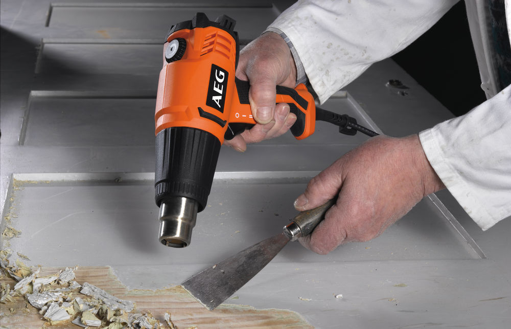 Фен строительный (термовоздуходувка) AEG HG 600 VK