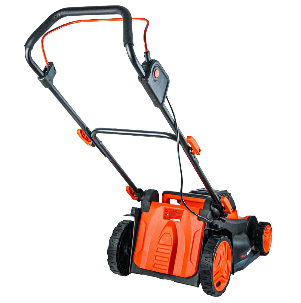 Газонокосилка аккумуляторная SKIPER KW380 (38см, бесщёт.двиг, мульчирование, 2акк*21В*4А/ч)