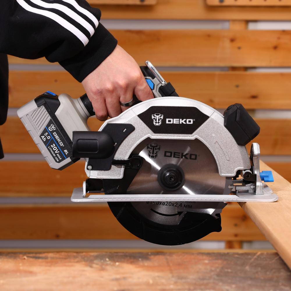 Пила циркулярная аккумуляторная DEKO CSDU20 PRO 083-1105