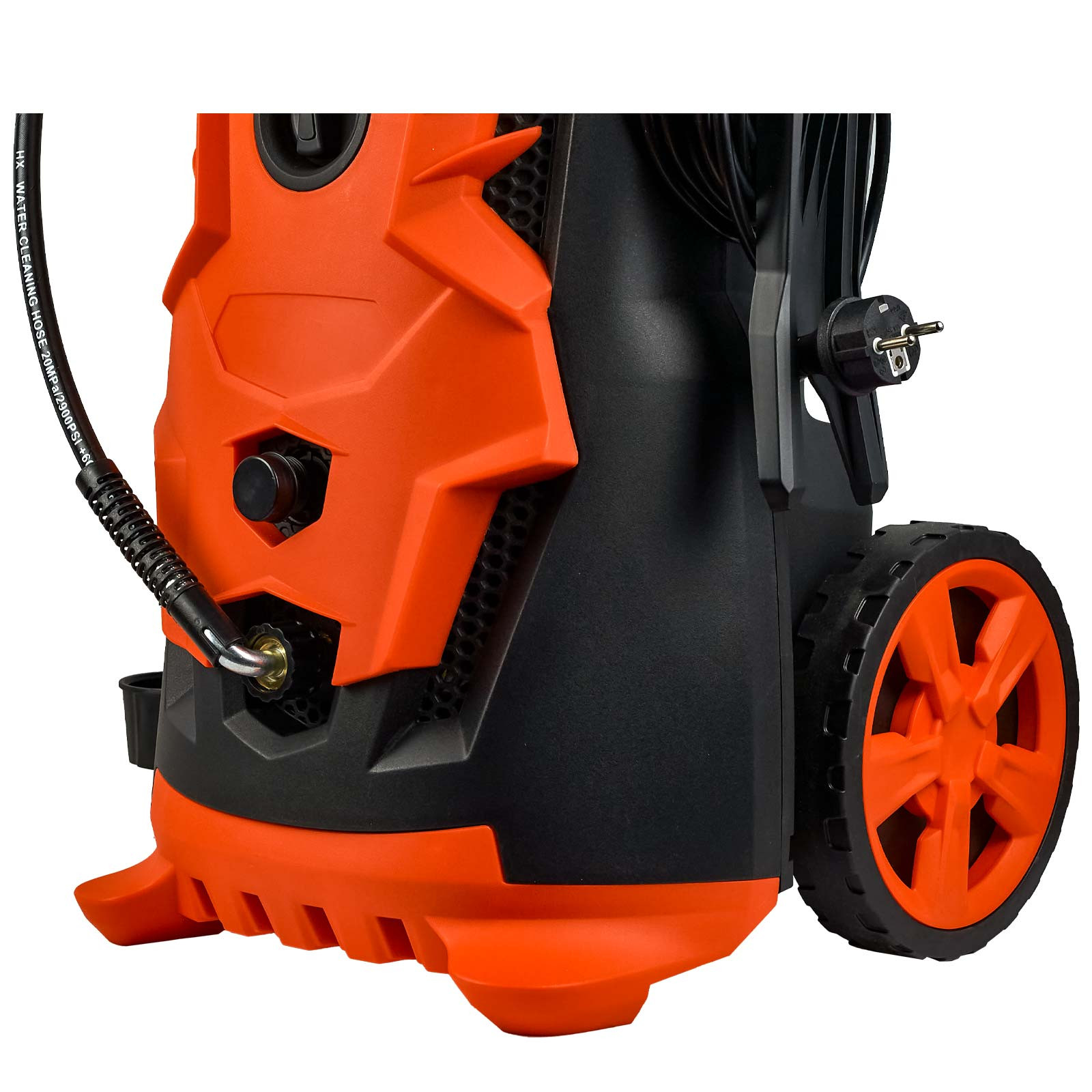 Мойка высокого давления SKIPER PM-200 PRO (2700 Вт, 200 Бар, бесщёт.двиг, 420 л/ч, катушка, щётка)