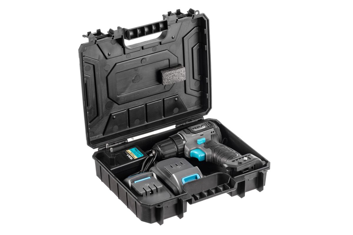 Дрель-шуруповерт аккумуляторная TESLA TCD12BL