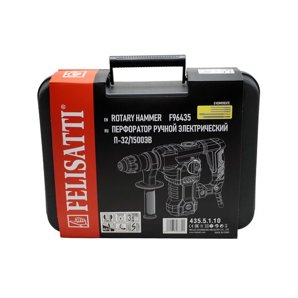 Перфоратор Felisatti FT7008, SDS plus 32/1500