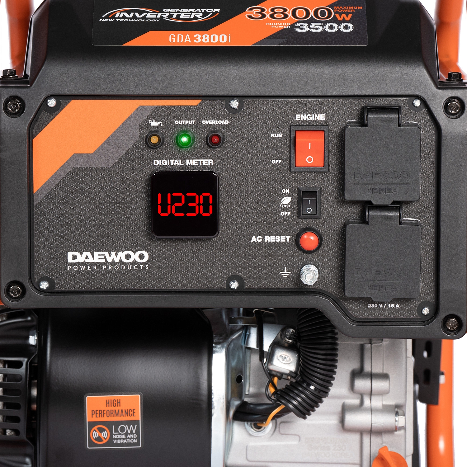 Генератор бензиновый инверторный DAEWOO GDA 3800i