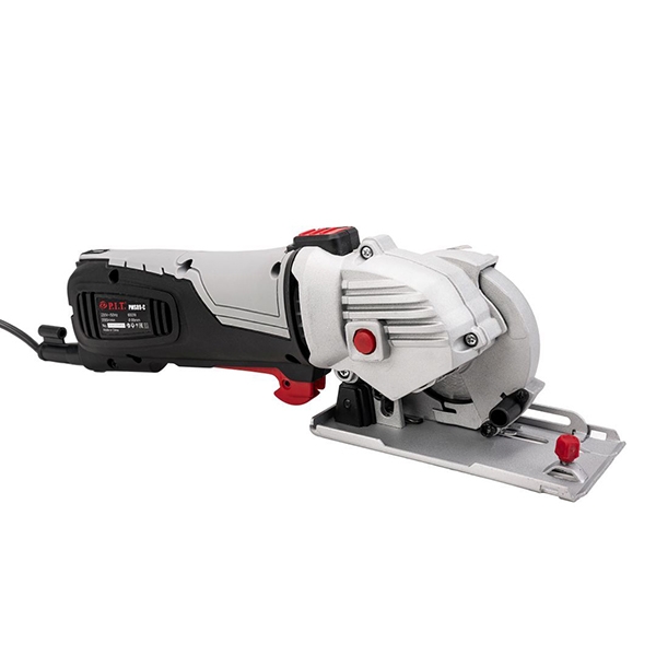 Мини-пила циркулярная P.I.T. PMS89-C, 600Вт, 5500об/мин, диск 89мм, глуб.проп. 28,5мм, 3диска, упоры