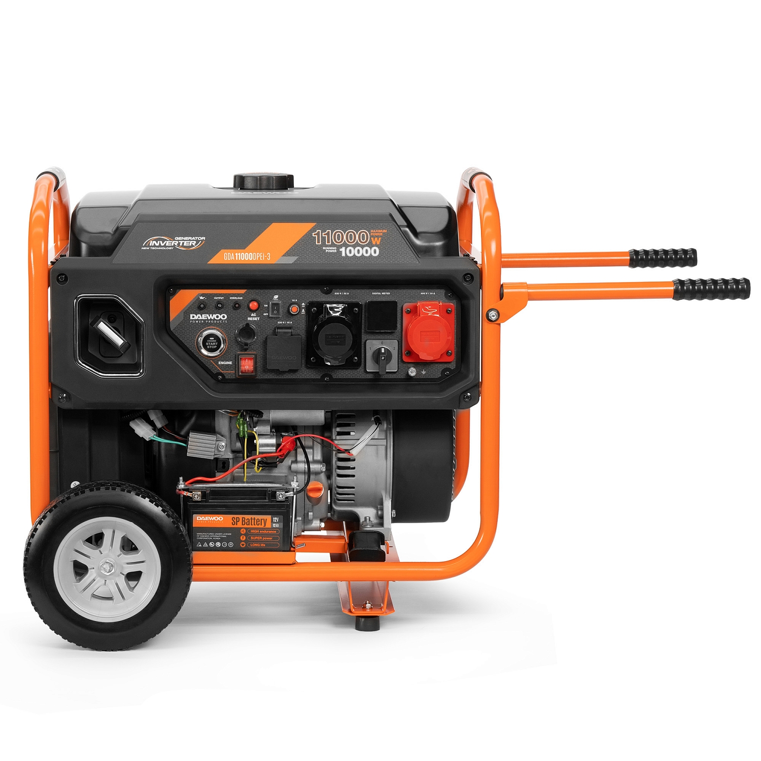 Генератор бензиновый инверторный DAEWOO GDA 11000DPEi-3