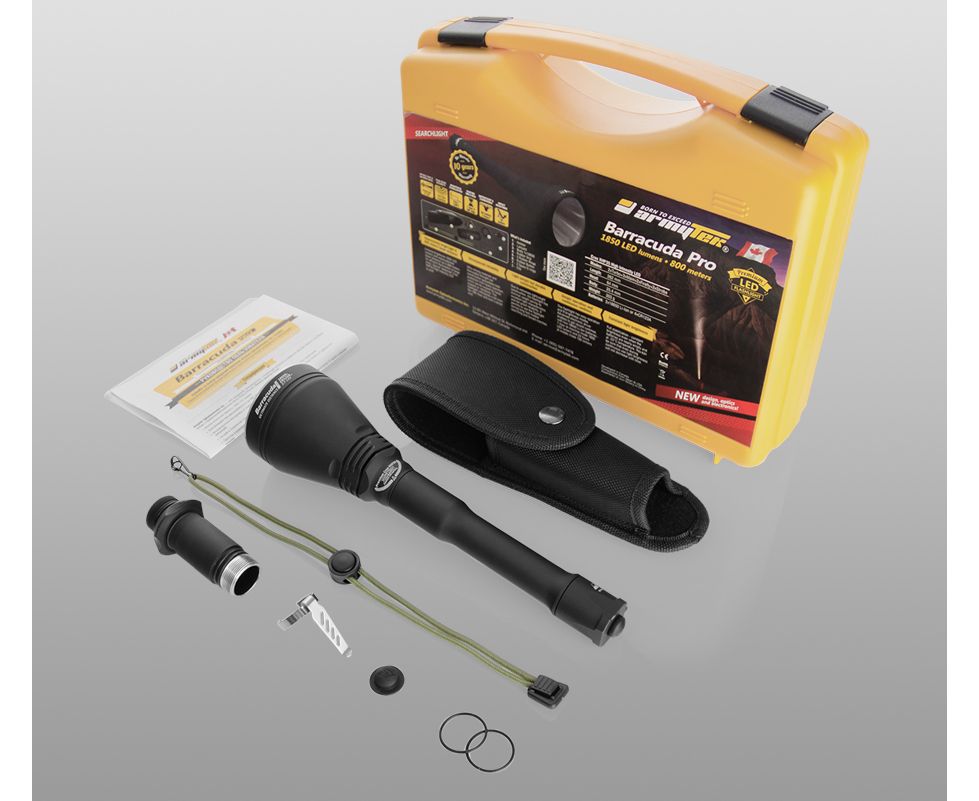 Фонарь Armytek Barracuda Pro XHP35 HI Белый