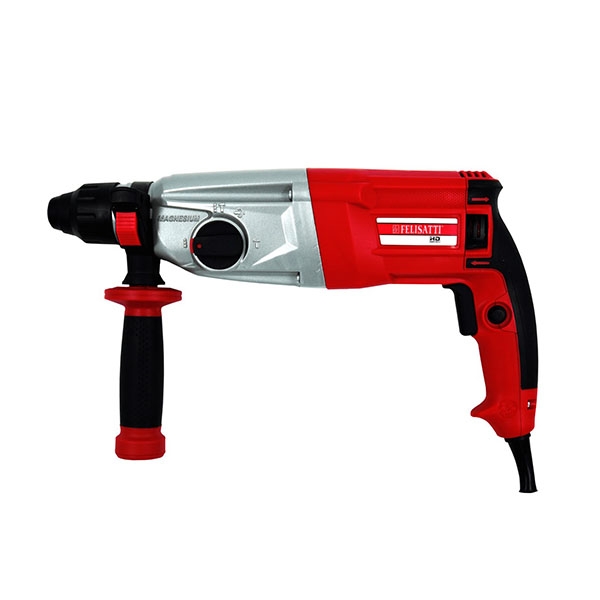 Перфоратор Felisatti FT7002, SDS plus 28/850, 850 Вт, 3,2 Дж, 28 мм, (алюминиевый корпус)