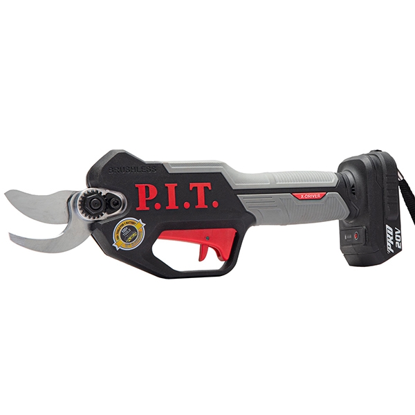 Секатор аккум. бесщёточный PIT PDJ20H-300A SOLO, 20 В, рез. 0-25 мм, 3 положения раскрытия ножей