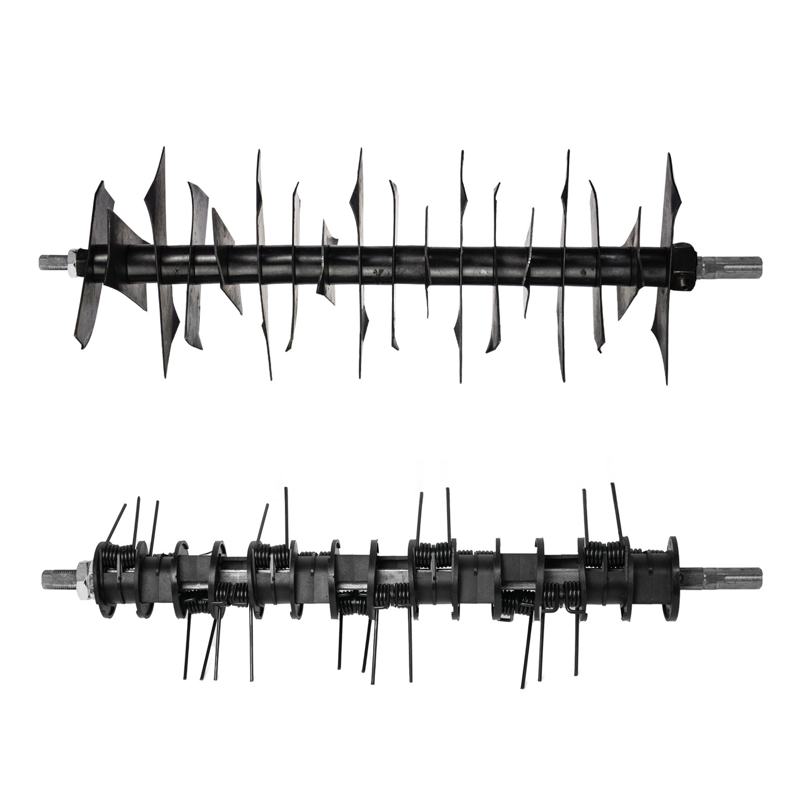 Аэратор-скарификатор Skiper AS400 (шир 40 см, 8 лс, 8 уров.обработки, ручн.привод, травосб.45 см)