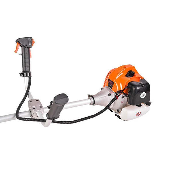 Триммер бензиновый P.I.T. P75103A, леска/нож, 2.8л.с ,56 см.куб., 8500 об/мин., леска, ремень, велоручка, разъемн.