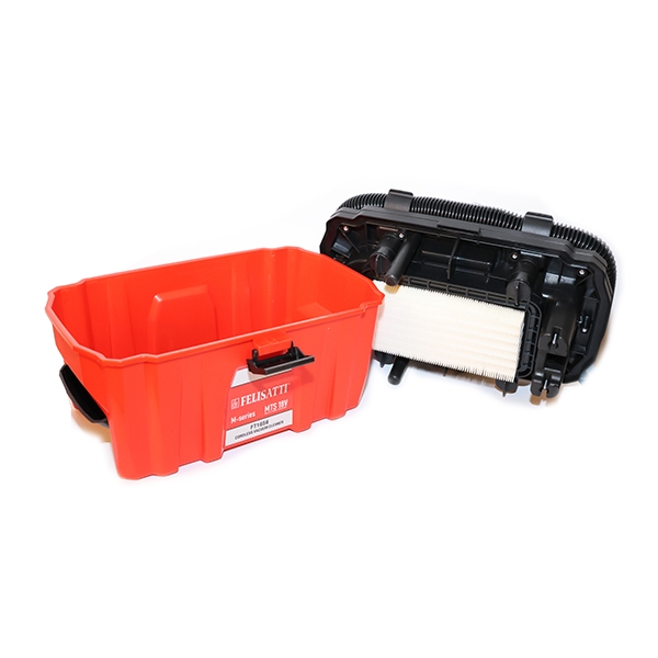 Аккумуляторный пылесос Felisatti FT1656 (картон, без аккум.), 18 В, 14А, бак 10 л, 15 мбар, бесщеточный двигатель
