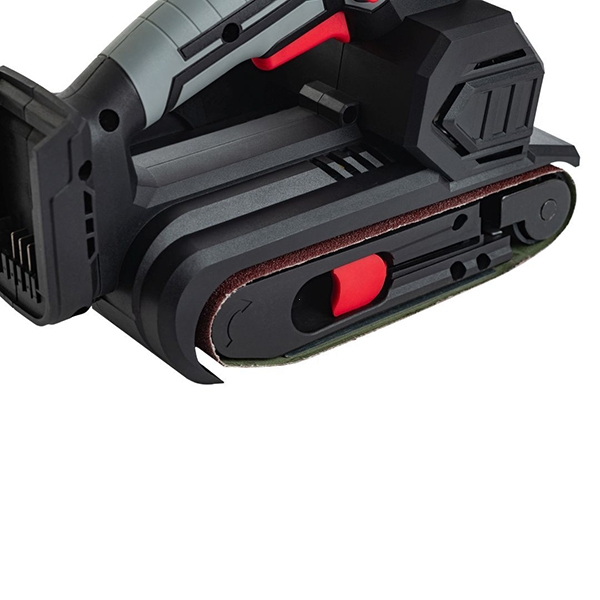 Аккумуляторная ленточная шлифмашина P.I.T. PBS20H-75B Solo, 20В, 457х76 мм,120-380 м/мин