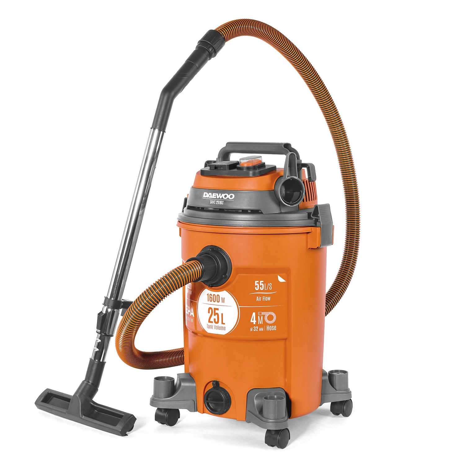 Пылесос строительный DAEWOO DAVC 2516S