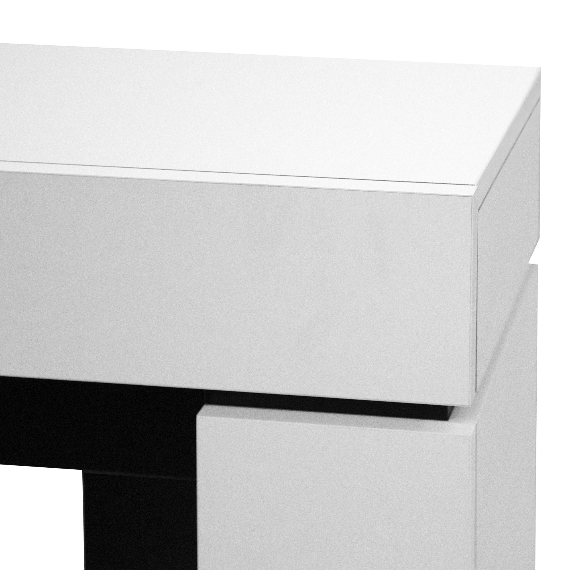 Каминокомплект: Очаг Electrolux EFP/P-4220LS, портал Moderno 42/40/36, белый, р/в