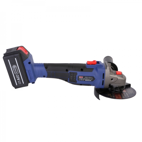 Машина шлифовальная угловая аккумуляторная Диолд АМШУ-20ЛИ-01, 20 В, 3000-10500 об/мин, 125 мм, 1 АКБ и ЗУ, кейс