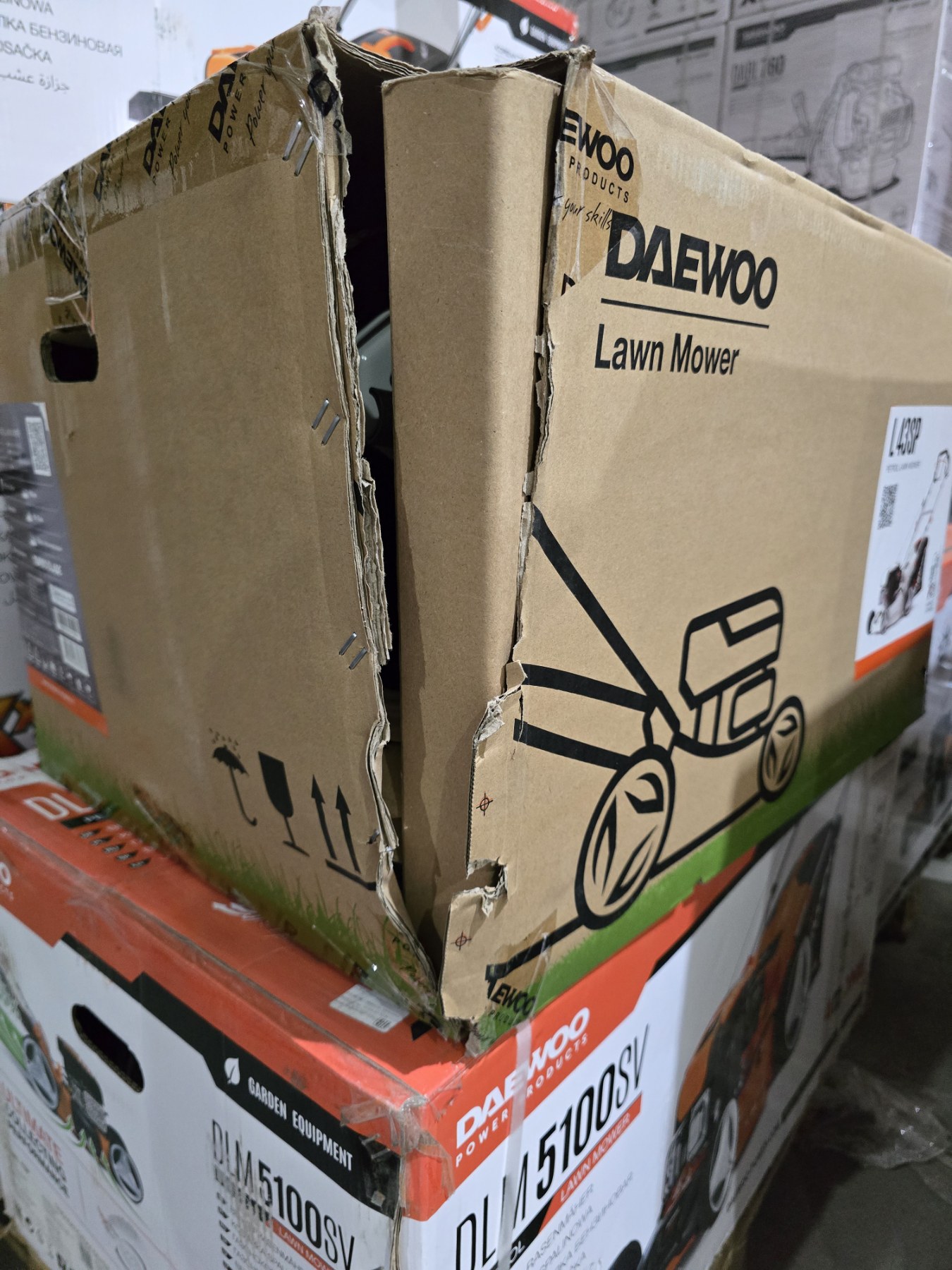 (Уценка) Газонокосилка бензиновая самоходная DAEWOO L 43SP