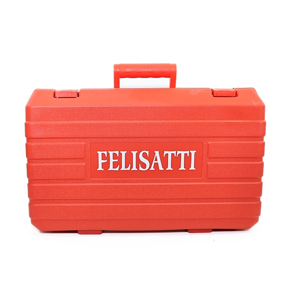 Аккумуляторный перфоратор Felisatti FT15827 26мм (кейс, 1 аккум. 4,0Ач, ЗУ 4А), 18В, 26 мм, 4 Дж, 0-5200 уд/мин, 0-1200 об/мин холостого хода