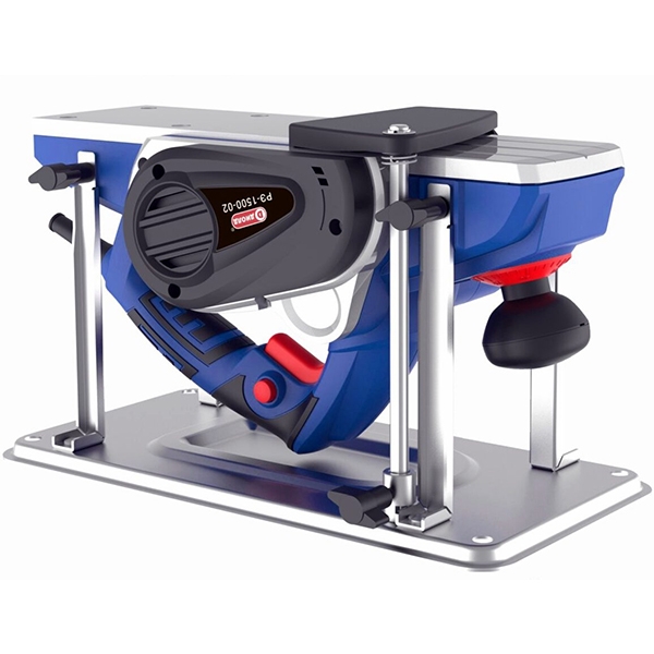 Рубанок ручной электрический ДИОЛД РЭ-1500-02, 1500 Вт, 15000 об/мин, 110 мм, 0-3,5 мм, с подставкой