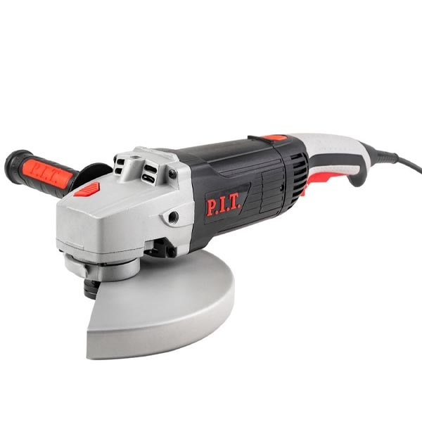 Шлифмашина угловая P.I.T. PWS230-D2, 2300Вт., 230 В., 6000 об/мин., диаметр диска 230мм., плавный пуск, поворотная ручка