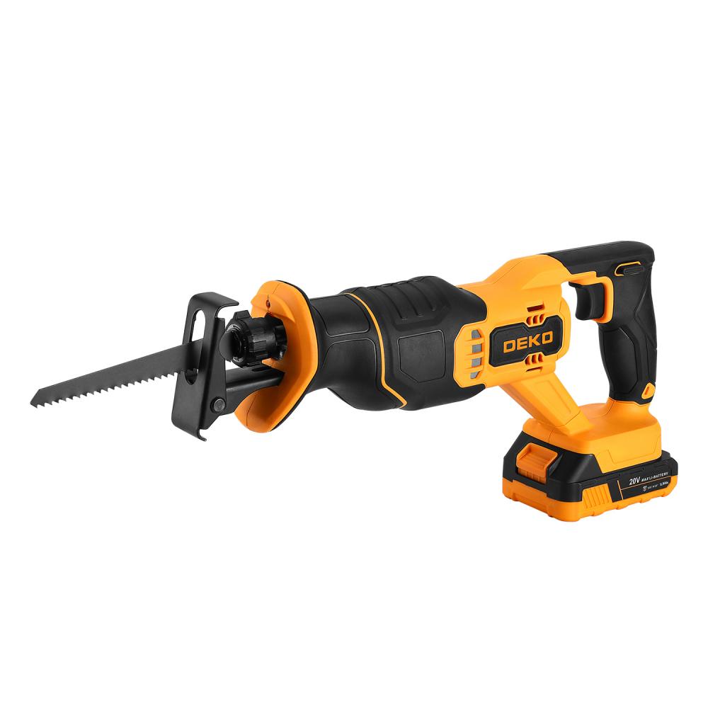 Сабельная пила аккумуляторная DEKO DKRS20 085-1129