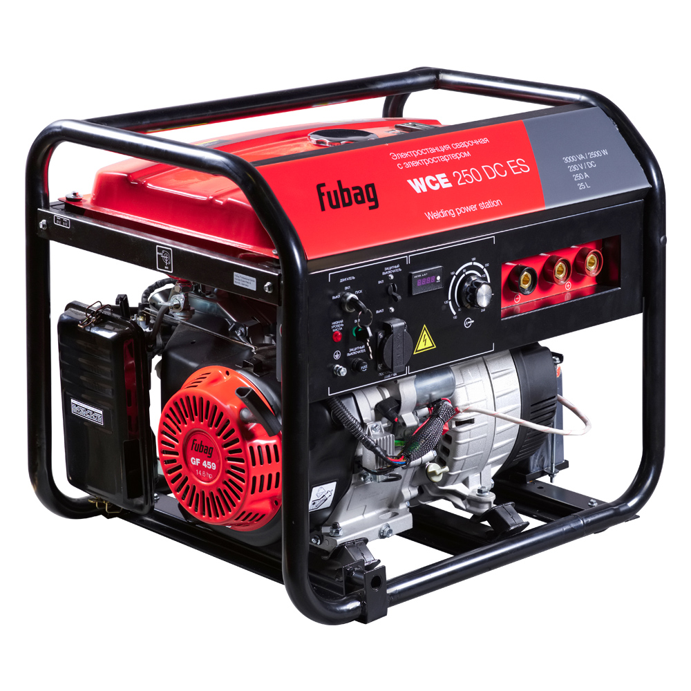 Сварочный генератор FUBAG WCE 250 DC ES с электростартером